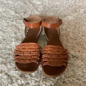 Sandals with Ankle Straps - size 8